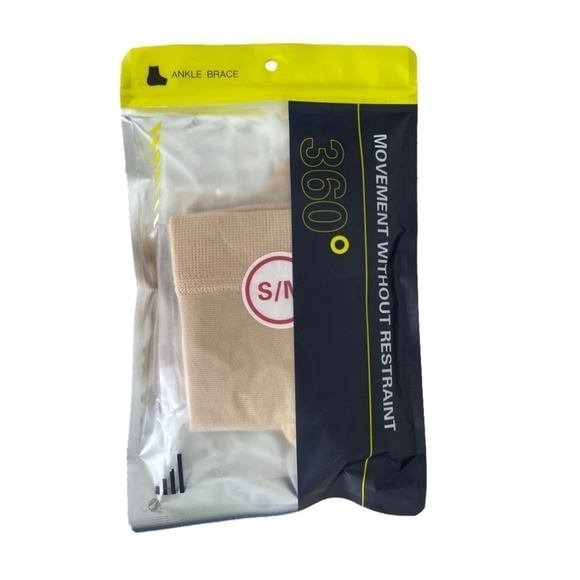 ANKLE COMPRESSION SLEEVE - ANKLE BRACE SMALL-MEDIUM - Picture 2 of 4